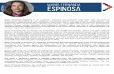 María Fernanda Espinosa€¦ · María Fernanda Espinosa is an academic, diplomat and politician with more than 30 years of professional experience in the academy, non-governmental