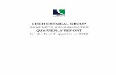 Extended consolidated report IV quarter 2010 - CIECH · 2015-07-31 · Ciech Group complete consolidated quarterly report for the fourth quarter of 2010 3 IV. CIECH S.A. CONDENSED