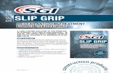 A CLEAR ANTI-SLIP TREATMENT FOR ALL TILED …Slip Grip is an invisible anti-slip floor treatment which works by creating an invisible tread on floors which significantly increases