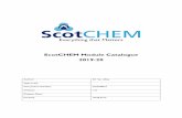 Everything that Matters - ScotCHEM · An Introduction to Asymmetric Synthesis Lecturer Institution Prof A. Smith St Andrews ModuleID Credits* Teaching Hours Semester / Session Start