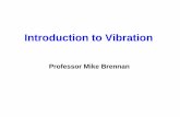 Introduction to Vibration - Unesp · 2015-02-06 · Free vibration effect of damping The underdamped displacement of the mass is given by n t sin x Xe t d ]Z ZI] = Damping ratio =