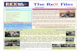 The ReX Files - Rex Heat TreatVolume 16, Issue 10 Newsletter October 2015 The ReX Files Improvement Idea Winner By Scott Wagner, Plant Mgr. Congratulations to Mike Townsend, a Furnace