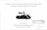 Rocky Flats Environmental Technology Site Survey Control ...€¦ · 1. Introduction Flatirons Surveying, Inc. (FSI) of Boulder, CO established a survey control network to provide