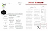 Senior Moments Center/2018-2019/Jan...Qigong Exercises, Tuesdays & Thurs-days 1 presenting free Qigong movement Kitchen News 2 Veteran News 3 Calendars 4,7 Menus 5,6instructor Diane