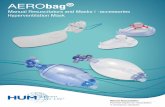 AERObag - hum-online.de€¦ · Reusable silicone- and single use PVC resuscitators for adults (1500 ml), children (450 ml) and infants (280ml) in transparent design. powerful, user-