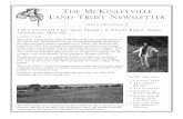 THE MCKINLEYVILLE LAND TRUST NEWSLETTER · PAGE HE2 T MCKINLEYVILLE LAND TRUST NEWSLETTER by Emily Sinkhorn Imagine walking or cycling from McKinleyville up towards Trinidad all on
