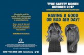 TyreSafe - Promoting UK Tyre Safety and Driver Awareness - … · 2017-09-27 · Thank you for your interest in supporting Tyre Safety Month this October. In 2016, more motorists