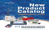 ISO 9001-2008 New Product Catalog - Caltech · 2016-12-10 · standards and certified NIST instruments. • 100 % testing before delivery to customers. • Marathon is ISO 9001-2008