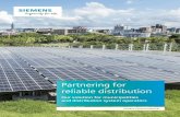 Partnering for reliable distribution... · 2020-07-13 · To provide an efficient, ... existing grids, it also offers solutions like microgrids and energy storage systems to ensure