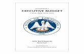 GOVERNOR’S EXECUTIVE BUDGETGOVERNOR’S EXECUTIVE BUDGET FISCAL YEAR 2017-2018 John Bel Edwards Governor Jay Dardenne Commissioner of Administration FISCAL YEAR 201 ô-201 õ