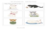 Cats, Cats, and More Cats Pictures.pdfCats, Cats and More Cats Pocket Chart Pictures Cherry Carl, 2009 gray orange sleepy friendly shy I love them all! Title Catspics Author …
