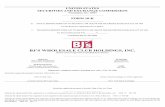 BJ’S WHOLESALE CLUB HOLDINGS, INC....Washington, D.C. 20549 _____ FORM 10-K _____ ANNUAL REPORT PURSUANT TO SECTION 13 OR 15(d) OF THE SECURITIES EXCHANGE For the fiscal year ended