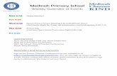 Medinah Primary School - BrightArrow · 2016-09-23 · PALS Family Night for 4 year old preschoolers and kindergarten 6:00-7:15 Thu 9/29 ... Golden Potato Rounds Orange Juice Syrup
