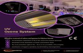 UV Ozone system - klimaoprema.com · Effective removal of odors and grease in kitchen hoods UV Ozone System Preventing the deposition of fat in the hood and exhaust channels Prevention
