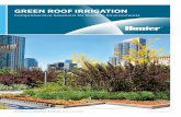 GREEN ROOF IRRIGATION - Hunter Industries...• Soil-moisture sensing prevents overwatering. NODE-BT is a long-lasting, battery-powered, Bluetooth enabled controller that allows users