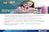 The National Missing Children’s Day Poster Contest is a ......Sep 10, 2019  · 4. The finished poster must measure . 8½ x 14 inches. 5. The poster must be submitted with a completed