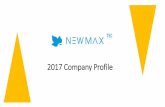 2017 Company Profile - newmaxstickers · About NEWMAX TEC Hangzhou Newmax TEC was founded at 2014. now we are the professional leading company of digital printing industry which combines