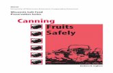 Canning Fruits Safely (B0430) · Caution against using white-fleshed peaches or nectarines New research has shown that white-fleshed peaches and nectarines are higher in pH and lower