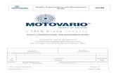 Modello Organizzativo e Gestionale EN - rev 0 · According to: UNI EN ISO 90012015 ... LA Lead Auditor PMP Proposal for a modification of the product MR Modification Request NC/RNC