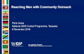 Reaching Men with Community Outreachcquin.icap.columbia.edu/wp-content/uploads/2018/11/2.-Urasa_CQUI… · 02/11/2018  · Reaching Men with Community Outreach Peris Urasa National