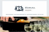 Rural Business Awards - REGIONAL SPONSORSHIP ......SPONSORSHIP OPPORTUNITIES There are two levels of sponsorship available for the 2019/20 awards year - Regional and National. The