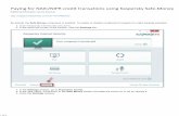 Paying for NAIC/NIPR credit transations using Kaspersky ...€¦ · Open Kaspersky Internet Security 2015. 2. In the lower part of the window, click the Safe Money button. 3 of 9