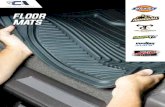 FLOOR MATS - Custom Accessories, Inc. · 22 Custom Accessories Inc - Not for Consumer Use SmartFit™ Car 4-piece Rubber • Includes (2) Front and (2) Rear Mats • 3 per inner 79924