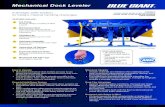 Mechanical Dock Leveler Brochure · When in the parked position, the dock leveler is flush with the floor, eliminating concerns associated with trip hazard and cross-traffic obstructions.