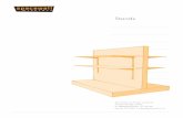 Slotwall merchandising stands - Spacewall Shopfitters · 2009-10-05 · Slotwall “T” display stands Part Dimension Price DS3015 Base 350mm x 300mm, slotwall panel 300mm, support