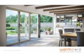 warm, secure and beautiful · beautiful summer days, warm and insulating in the colder months. WarmCore doors help integrate outside living space with interiors, ... carefully cloaked