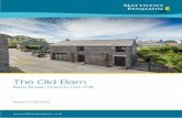 The Old Barn...19 Castle Hill, Lancaster, LA1 1YN 01524 384960 sales@matthewsbenjamin.co.uk Viewing is strictly by appointment with the sole agents The services, kitchen and sanitary