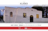 All materials and information received or derived from KW ......$1,995,000 6401 Ruby Street Los Angeles, CA 90042 Commercial/Club/Lodge 3,969 6,786 5493-017-025 1914 LARD2 1 T H E