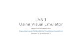 Lab1 Visual Emulator - Sonoma State University€¦ · Lab1_Visual_Emulator Author: Farid Farahmand Created Date: 2/8/2018 6:34:57 PM ...