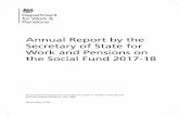 Annual Report by the Secretary of State for Work and ... · The qualifying benefits are: Income Support, income-related Employment and Support Allowance, income based Jobseeker’s