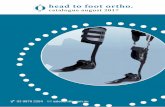 catalogue august 2017 - Orthotics Catalogu… · • Low profile or PTB style • High or low profile inner boot • Varying posterior strut stiffness • Firm or flexible toe plate