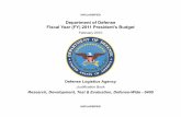 Fiscal Year (FY) 2011 President's Budget UNCLASSIFIED ... · Budget Activity 07: Operational Systems Development ... circuits, and start the development of a thin film, low loss tangent