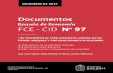 Escuela de Economia 97 02 - FCEfce.unal.edu.co/publicaciones/images/doc/documentos-economia-97.pdfexpenditure and service provision. To our knowledge, this is the first quantitative