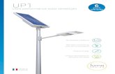 Plaquette UP1 052018 EN C-light - Sunna-Design · 2019-03-29 · UP1 is the most reliable all-in-one solar lighting product. Plug and play installation, ... BUS STOP CYCLING PATH
