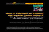 How to Optimize an Existing Removable Partial Denture...broken maxillary denture. While out of town, she attempted to repair the fractured denture with a denture repair kit that was