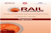 International Rail Conference 2017 · including SMEs and MNCs, and an indirect membership of over 200,000 enterprises from around 250 national and regional sectoral industry bodies.