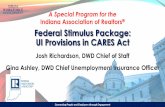 Indiana Association of Realtors Federal Stimulus Package: UI … · 23-04-2020  · Revenue Service (IRS). Will this impact my unemployment insurance benefits? No. The federal stimulus