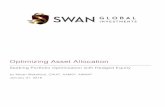 Optimizing Asset Allocation · 2020-06-11 · 50% (Source: Credit Suisse, Global Returns Yearbook, 2011). Randy Swan, founder and CEO of Swan Global Investments, explained these shortcomings