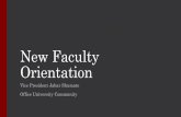 New Faculty Orientationfacultydevelopment.ou.edu/wp-content/uploads/2016/... · April – June 2015 ... s •Mark Wilson – Tulsa September 2015 •Angie and Pam – Henderson Scholars