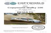 2016 Copyworld Walky 100 - archive.wacc.asn.au€¦ · Results become FINAL on the 30th June 2012 at 21:00. Reissued with minor changes on 28th June 2012 - Refer to Page 5 Results