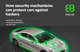 How security mechanisms can protect cars against …...How security mechanisms can protect cars against hackers Agenda • Electronic Control Unit (ECU) security • On-board network