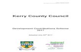Kerry County Councildocstore.kerrycoco.ie/KCCWebsite/planning/devcon.pdf · Kerry County Council Development Contributions Scheme 2017 Page 5 • Waivers or reduced rates of development