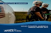 WIND POWERS AMERICA · across all 50 states, AWEA serves as a powerful voice for how wind works for America. Members include global leaders in wind power and energy development, turbine