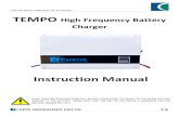 Instruction Manual TEMPO Range 05/19 - Curtis Instruments, Inc. · Instruction Manual TEMPO Series Rev. 1.0 05/2019 1 The battery chargers provided by Curtis Instruments (UK) LTD