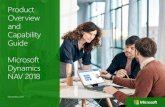 Microsoft Dynamics NAV Product...Guide Microsoft Dynamics NAV 2018 December, 2017 Microsoft Dynamics NAV Starter Pack Extended Pack 2 of 38 Content 1 Microsoft Dynamics NAV A Proven
