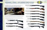 MOSSBERG L SERIES –LEFT-HANDED PUMP-ACTIONS · mossberg ® l series –left-handed pump-actions 15 new left-handed additions to the legendary 500 ... new 5 0 slugter ® 598132”6